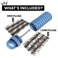 nářadí Peaty's Holeshot Tubeless Puncture Plugger kit - silver (2)
