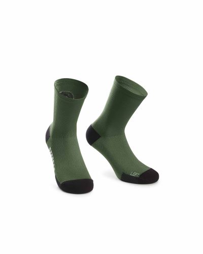 ponožky ASSOS XC Socks Mugo Green