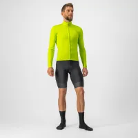dres s dlouhým rukávem Castelli Pro Thermal Mid LS Jersey Electric Lime (4)