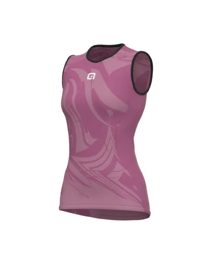 dámské spodní triko bez rukávů ALÉ INTIMO ETESIA Reddish purple
