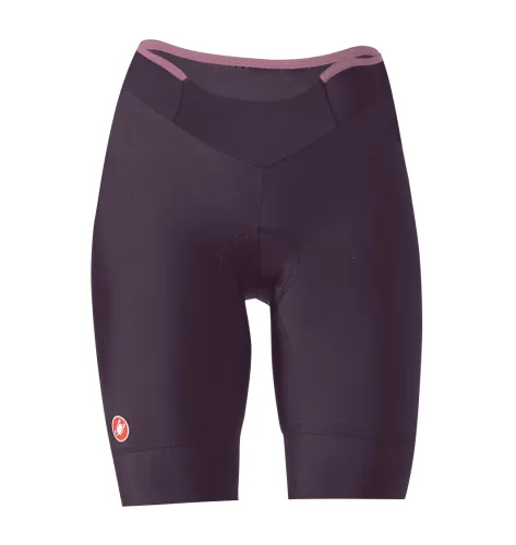 dámské kraťasy bez laclu Castelli Prima 2 Short Dark Night Shade/Deep Purple
