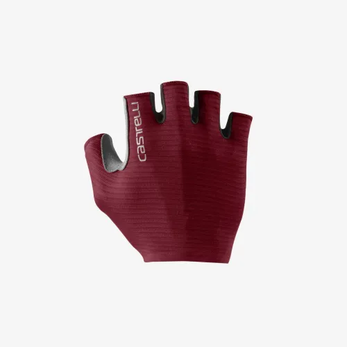 rukavice Castelli Espresso Glove Deep Bordeaux