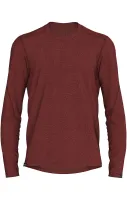 volný dres s dlouhým rukávem 7MESH Gryphon Jersey LS Men's Redwood