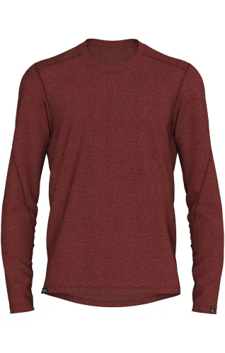 volný dres s dlouhým rukávem 7MESH Gryphon Jersey LS Men's Redwood