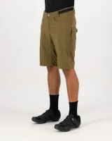 volné Kraťasy MONS ROYALE Diversion Merino Trail Shorts Dark Olive