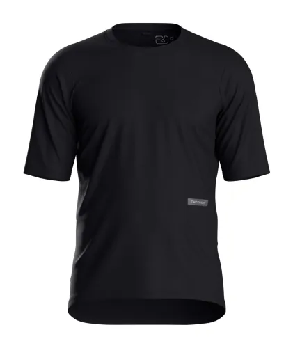 volný dres Ortovox Sequence Trail Jersey T-shirt Men's Black Raven