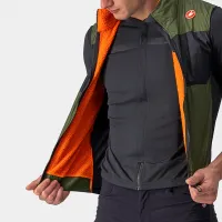 vesta Castelli Unlimited Puffy Vest Light Military Gray/Dark Gray (5)