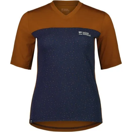 dámský volný dres MONS ROYALE Redwood Enduro Tee Wmns midnight terrazzo / copper