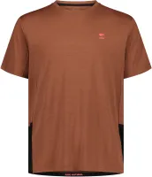 volný dres MONS ROYALE Tarn Merino T-Shirt Cinnamon / Black