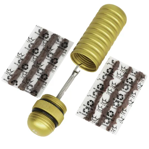 nářadí Peaty's Holeshot Tubeless Puncture Plugger kit - gold