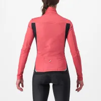 dámská bunda Castelli Transition 2 W Jacket Mineral Red/Black (1)