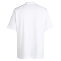tričko RAPHA Men’s Cotton Logo T-Shirt White/High-Vis Pink (1)