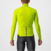 dres s dlouhým rukávem Castelli Pro Thermal Mid LS Jersey Electric Lime (1)