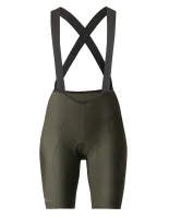 dámské kraťasy s laclem Castelli Espresso W DT Bibshort Deep Green