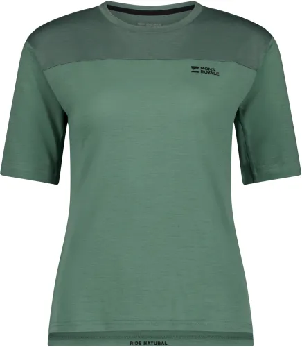 dámský volný dres MONS ROYALE Diversion Merino Bike Jersey Wmns Thyme / Cypress
