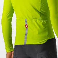 dres s dlouhým rukávem Castelli Pro Thermal Mid LS Jersey Electric Lime (2)