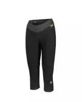 dámské kalhoty 3/4 bez laclu ASSOS UMA GT Spring Fall Half Knickers Black Series (3)