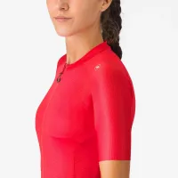 dámský dres Castelli Espresso  W Jersey Hibiscus/Dark Gray (5)