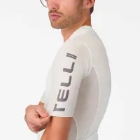 dres CASTELLI Entrata Apex Jersey Ivory/Smoky Gray (4)