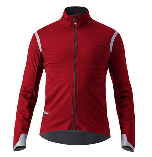 bunda Castelli Alpha Ultimate Insulated Jacket Pro Red/Black-Dark Gray