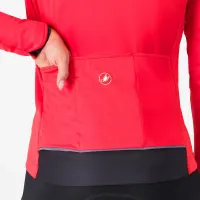 dámská bunda Castelli Alpha 150 W Jacket Hibiscus/Black (5)
