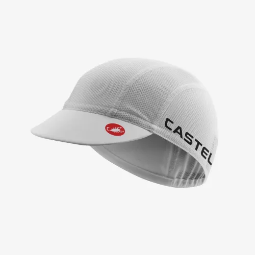 čepice CASTELLI A/C 3 Cycling Cap White UNI