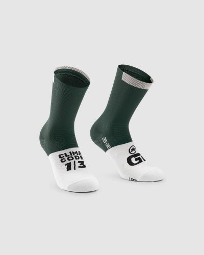 ponožky ASSOS GT Socks C2 Grenade Green