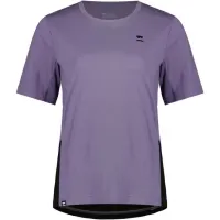dámský volný dres MONS ROYALE Tarn Merino Shift Tee Wmns thistle / black