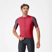 dres CASTELLI Prologo Lite 2 Jersey Rich Red/Bordeaux