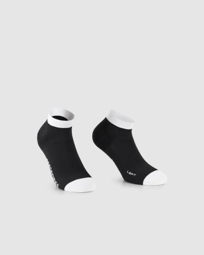 ponožky ASSOS RS Socks SUPERLEGER LOW Black Series