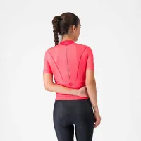 dámský dres CASTELLI Anima Flow Jersey Brilliant Pink/Hibiscus (1)