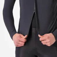 bunda Castelli Perfetto RoS 3 Jacket Light Black/Silver Reflex (4)