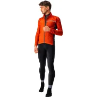 bunda Castelli Squadra Stretch Jacket Fiery Red/Dark Gray (7)