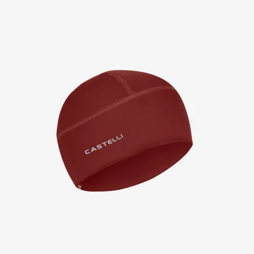 zimní čepice CASTELLI Pro Thermal 3 Skully Garnet UNI