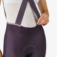 dámské kraťasy s laclem Castelli Prima 2 DT Bibshort Dark Night Shade/Deep Purple (5)