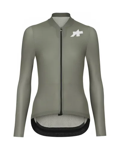 dámský dres s dlouhým rukávem ASSOS UMA GT LS JERSEY S11 EVO Edge Green