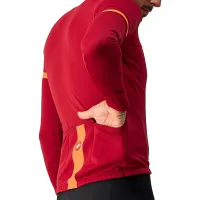 dres s dlouhým rukávem Castelli Fondo 2 Jersey FZ Pro Red/Orange Reflex (2)