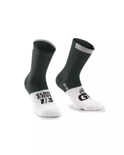 ponožky ASSOS GT Socks C2 Swarzwald Green