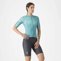 dámské kraťasy s laclem Castelli Prima 2 DT Bibshort Dark Gray/Pool Blue (8)