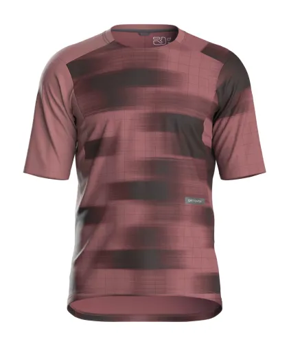volný dres Ortovox Sequence Trail Jersey T-shirt Men's Chestnut