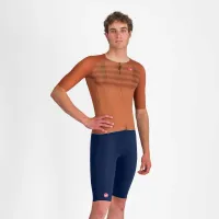 kraťasy s laclem Castelli Free Aero Race S  Bibshort Belgian Blue (1)