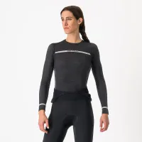 dámské triko s dlouhým rukávem Castelli Merino Seamless W Baselayer Black (5)