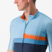dres Castelli A Blocco Jersey Baby Blue/Scarlet Lava-Niagara (5)