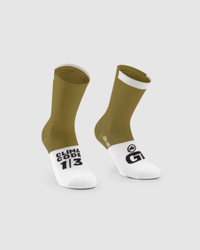 ponožky ASSOS GT Socks C2 Millennio Ocher