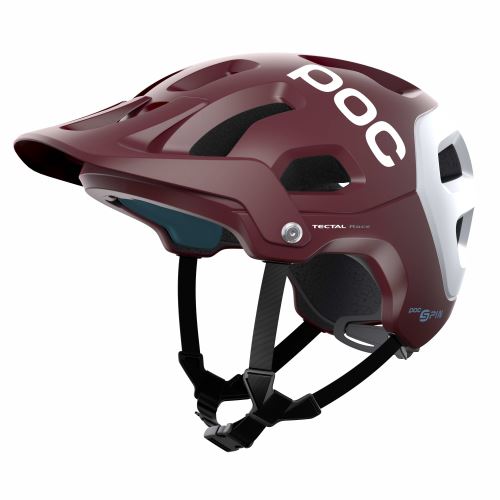 helma POC Tectal Race SPIN Propylene Red/Hydrogen White Matt 2021