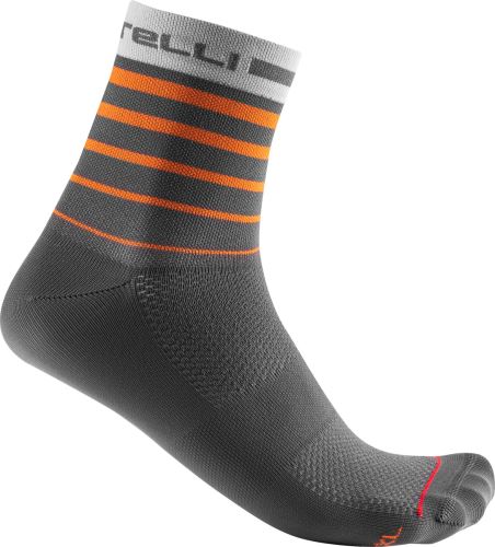 ponožky Castelli Speed Strada 12 Sock Dark Gray