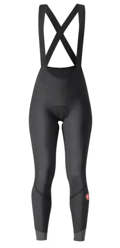 dámské kalhoty Castelli Velocissima DT Bibtight Black/Black Reflex