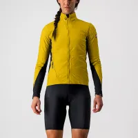 dámská bunda Castelli Unlimited W Puffy Jacket Goldenrod/Dark Gray-Black (1)