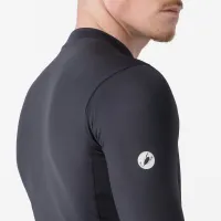 dres s dlouhým rukávem CASTELLI Espresso Thermal 2 Jersey Black/White (4)