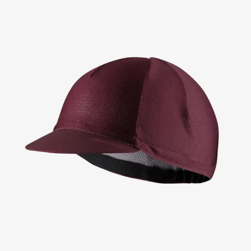 čepice Castelli Espresso 2 Cap Deep Bordeaux UNI